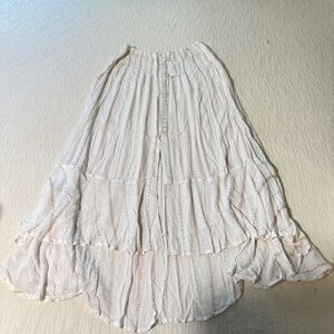 DOTTI Flowy White Skirt/Swim cover up